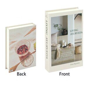 NEW Luxury Decoration Coffee Table Fashion Art Faux Book Storage Box